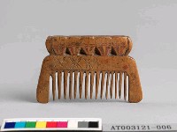 藏品(排灣族木梳)的圖片